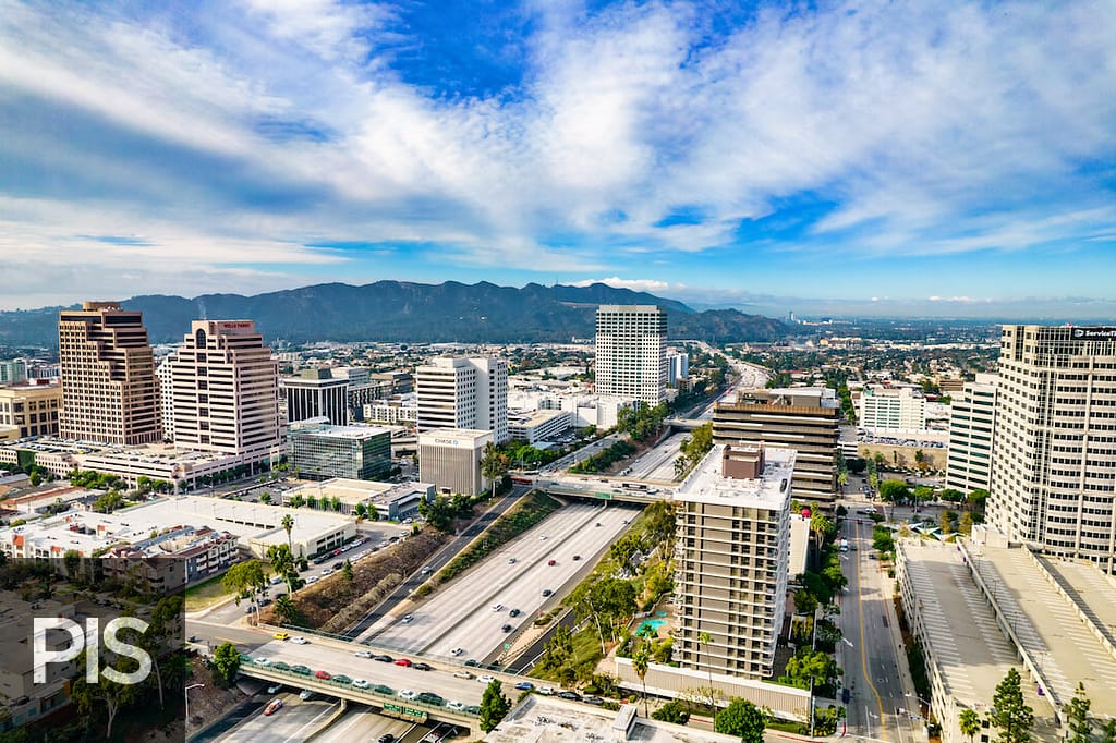 City of Glendale California Drone image